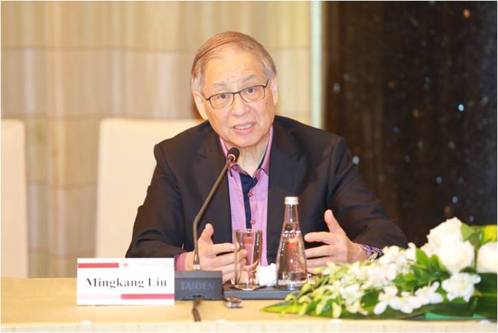 刘明康名誉经理发言
