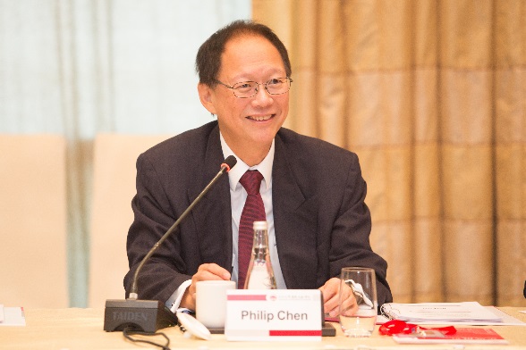 Mr. CHEN Nan Lok Philip, Managing Director of Hang Lung Group and Hang Lung Real Estate Co., Ltd., Delivering a Speech
