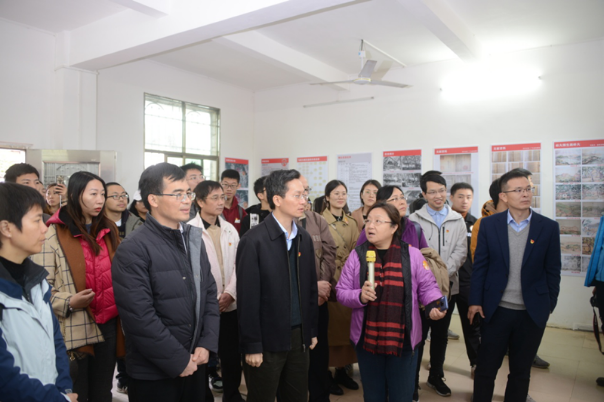 公司党委组织师生赴韶关yl9193永利集团、原岭南大学抗战办学旧址开展主题教育学习活动